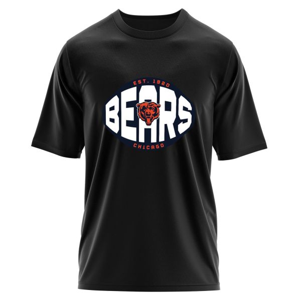 Chicago Bears Defence Oversize Tişört S - Siyah