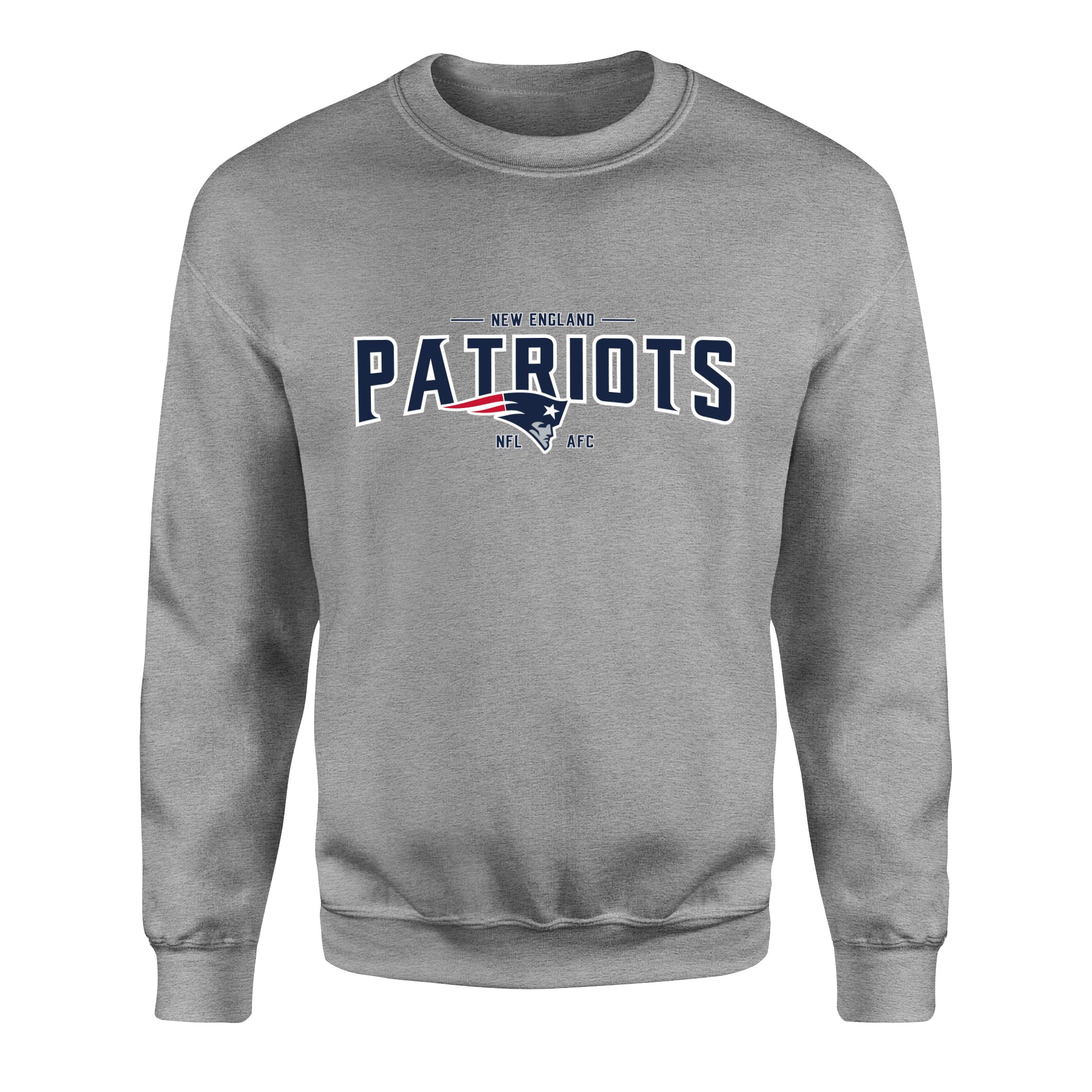 New England Patriots AFC Sweatshirt M - Gri