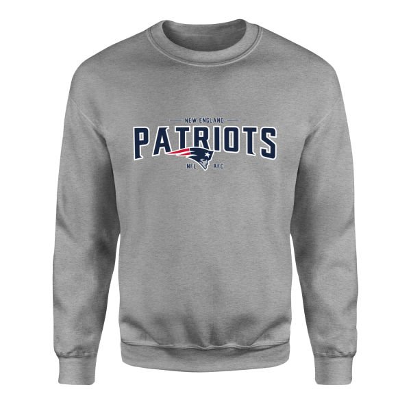 New England Patriots AFC Sweatshirt M - Gri