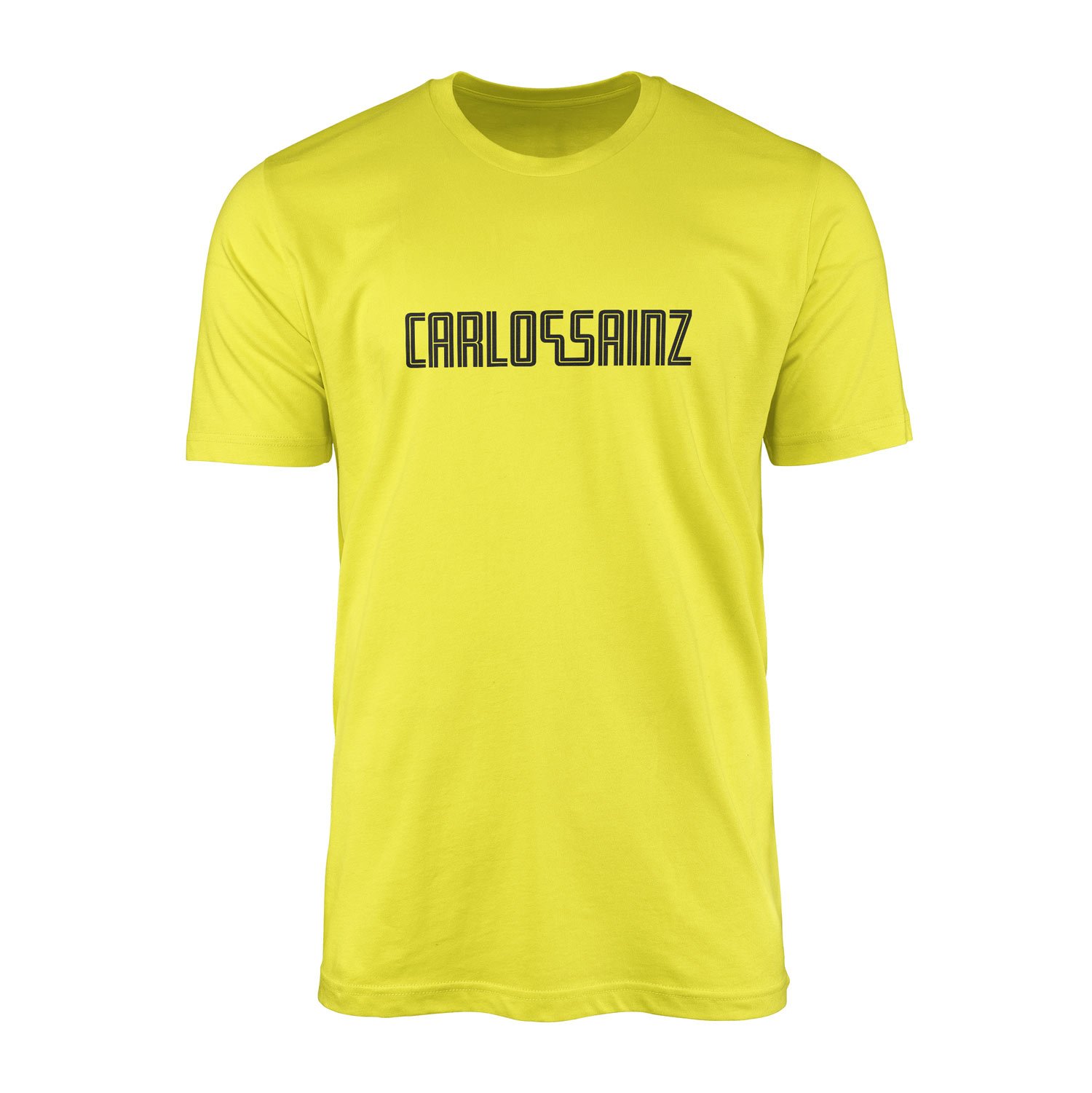 Carlos Sainz Illustration CS55 Tişört XXL - Sarı