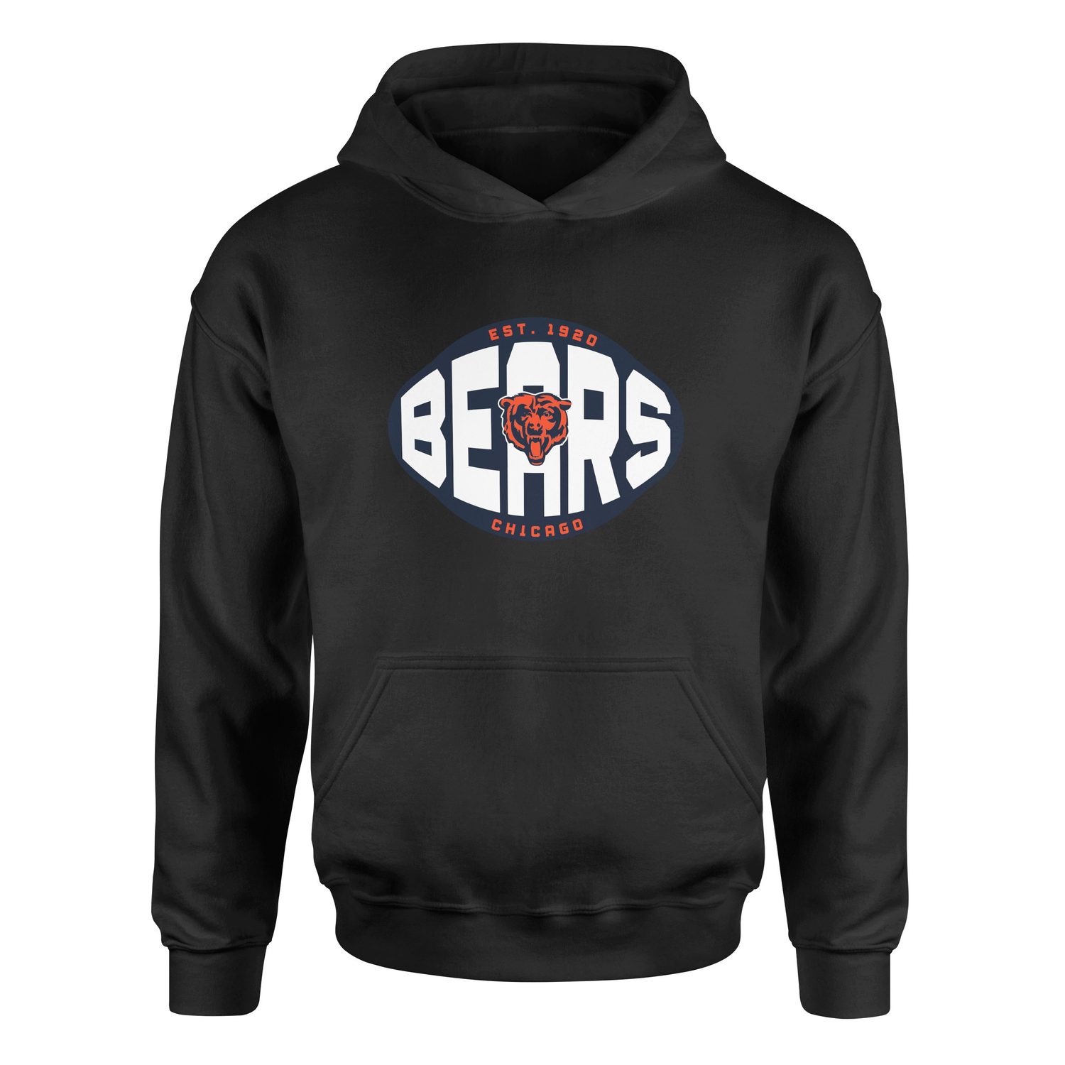 Chicago Bears Defence Hoodie S - Siyah
