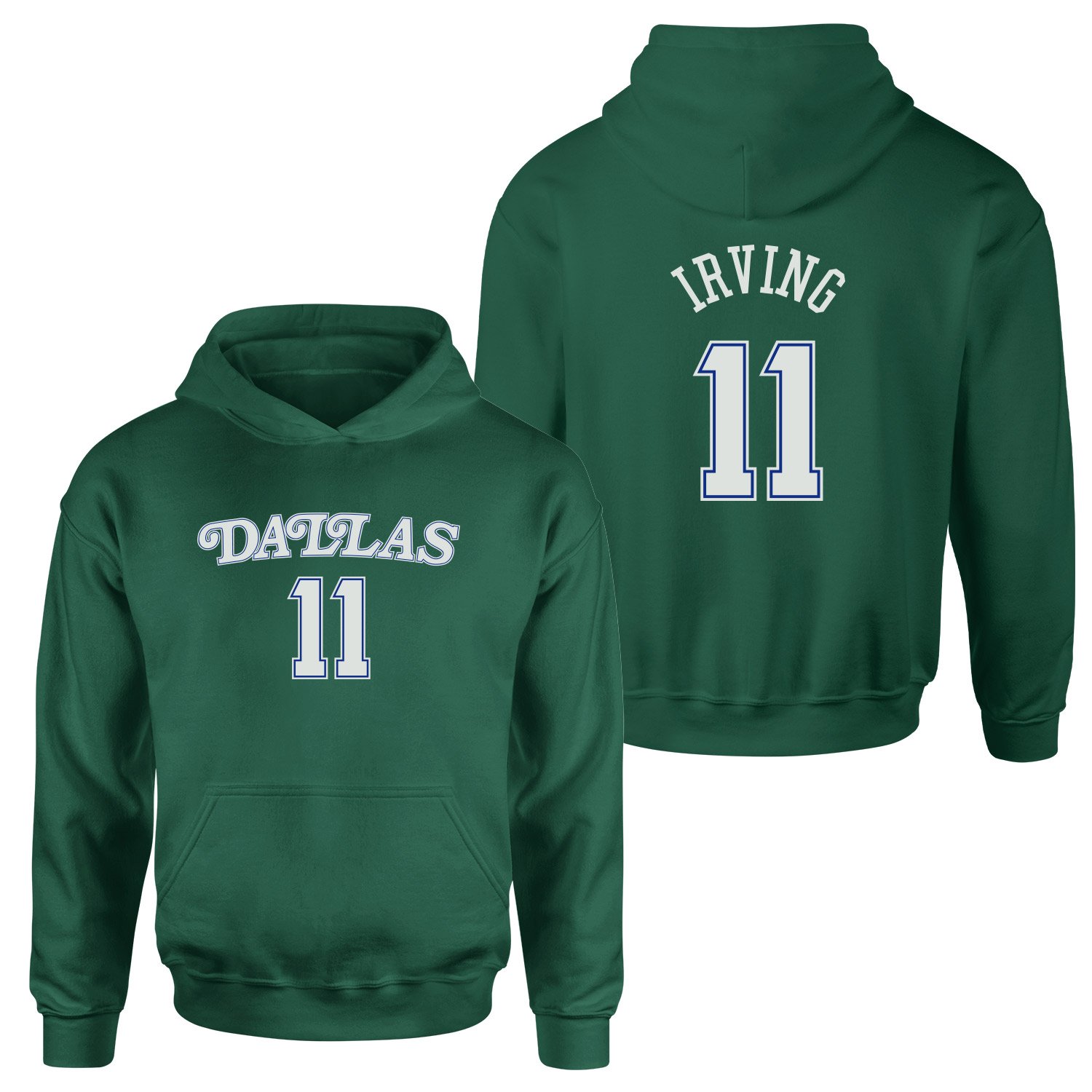 Kyrie Irving 11 Dallas Forma Hoodie XXL - Nefti Yeşili