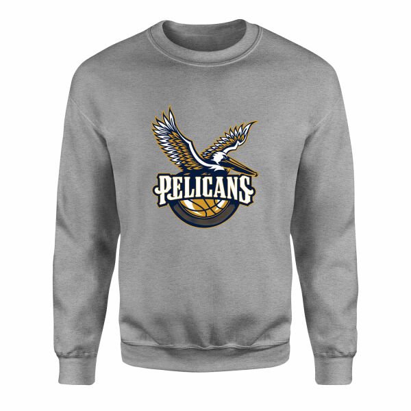 Pelicans Sweatshirt L - Gri