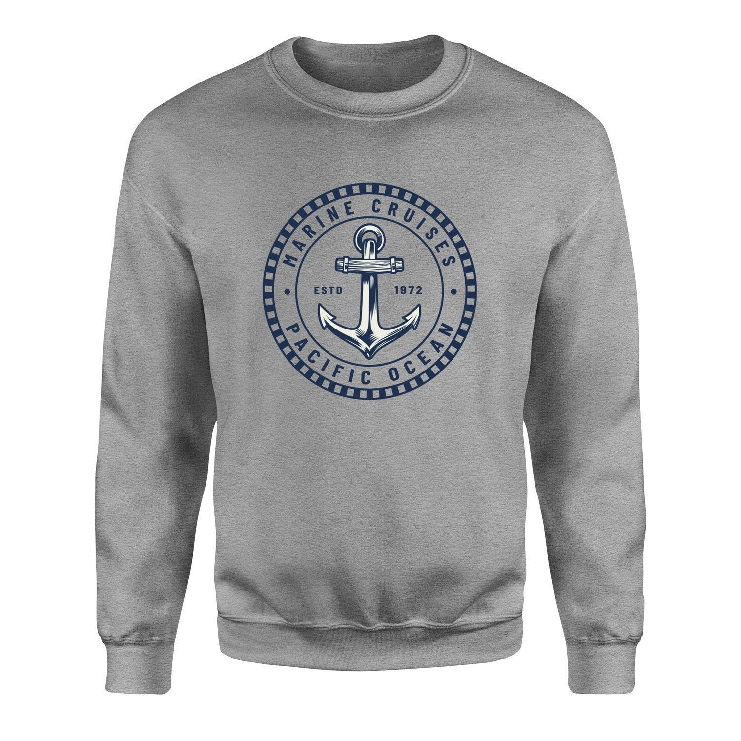 Marine Cruises Pacific Ocean Sweatshirt XXL - Gri