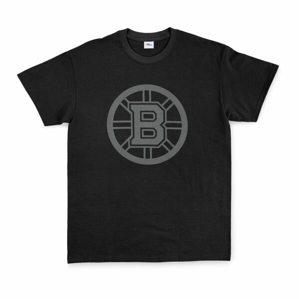 Boston Bruins Muted Black Tişört XL - Siyah