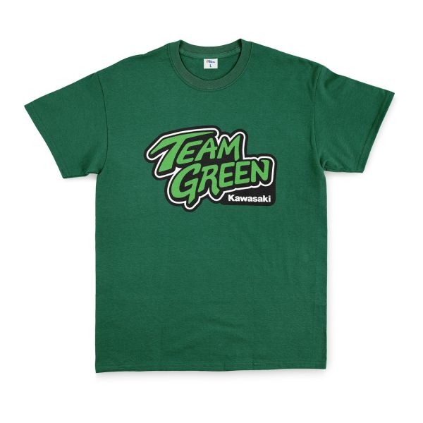 Team Green Kawasaki Racing Tişört L - Nefti Yeşili