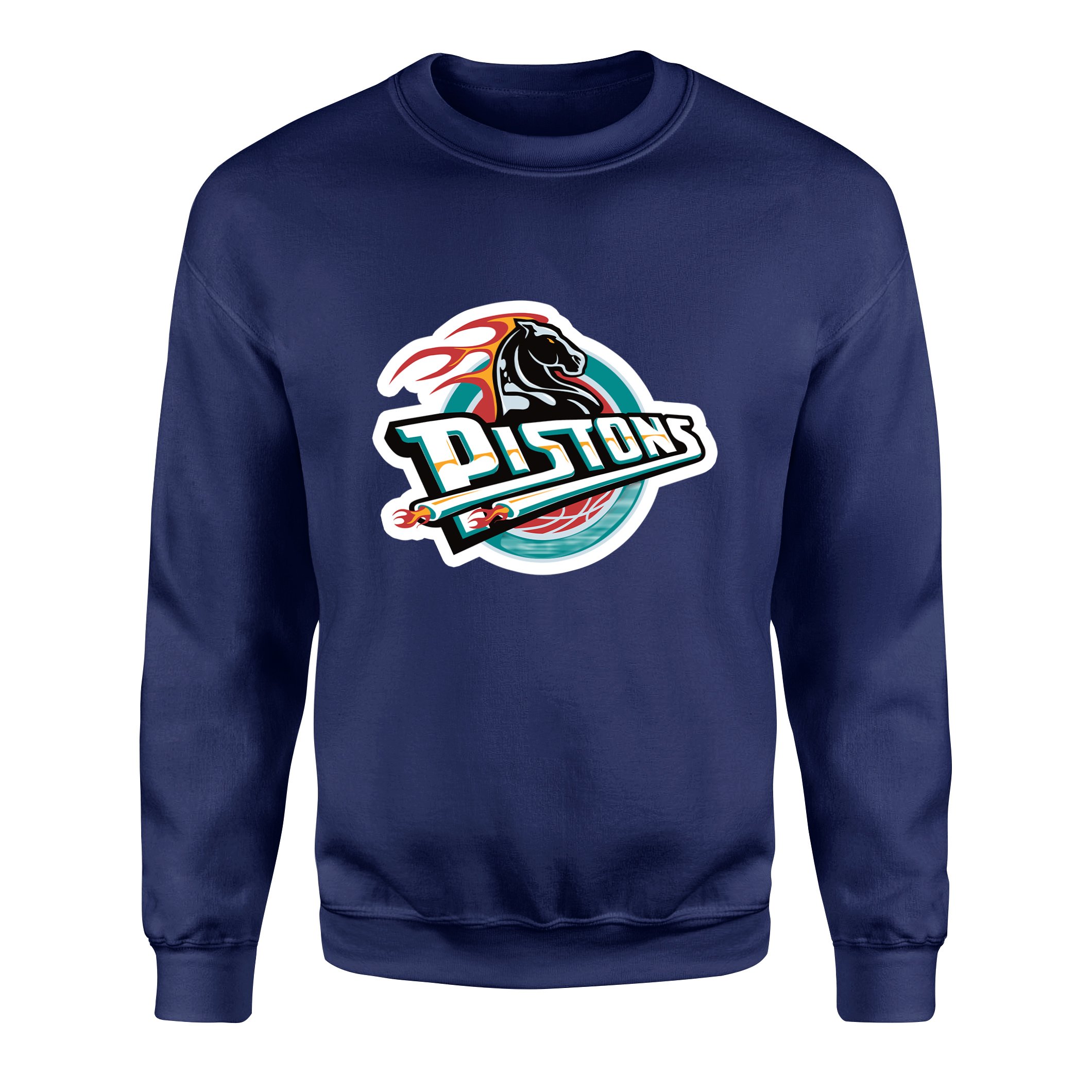 Detroit Retro Sweatshirt M - İndigo Mavisi