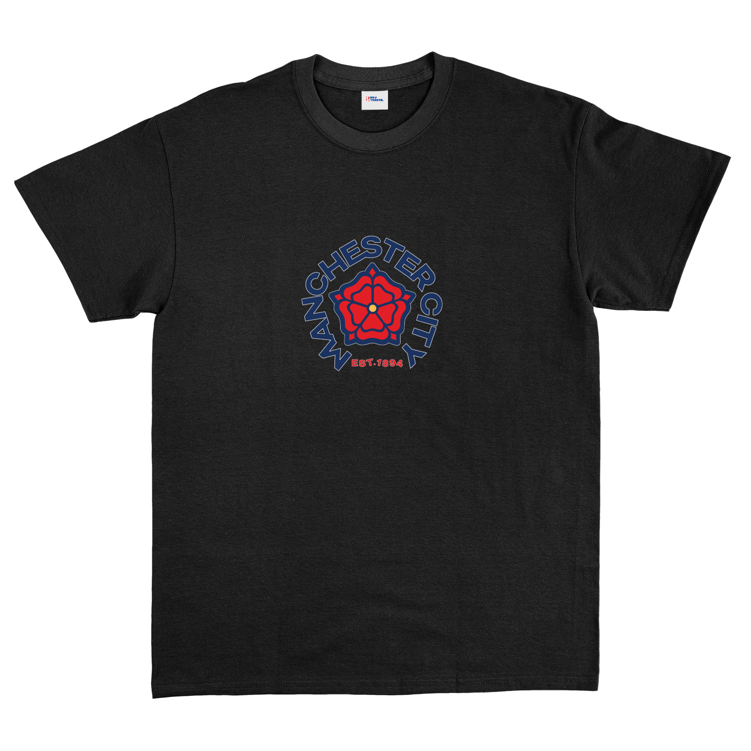 MAN City 1894 Tişört XL - Siyah