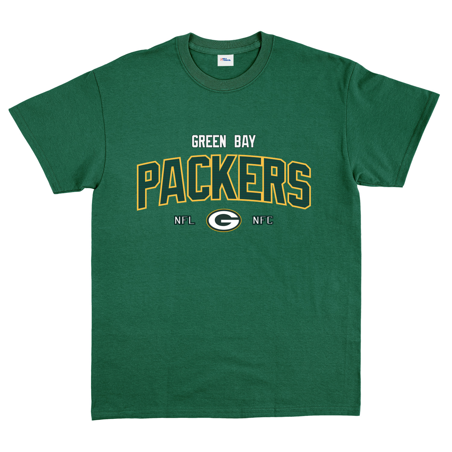 Green Bay Packers NFC Tişört XXL - Nefti Yeşili