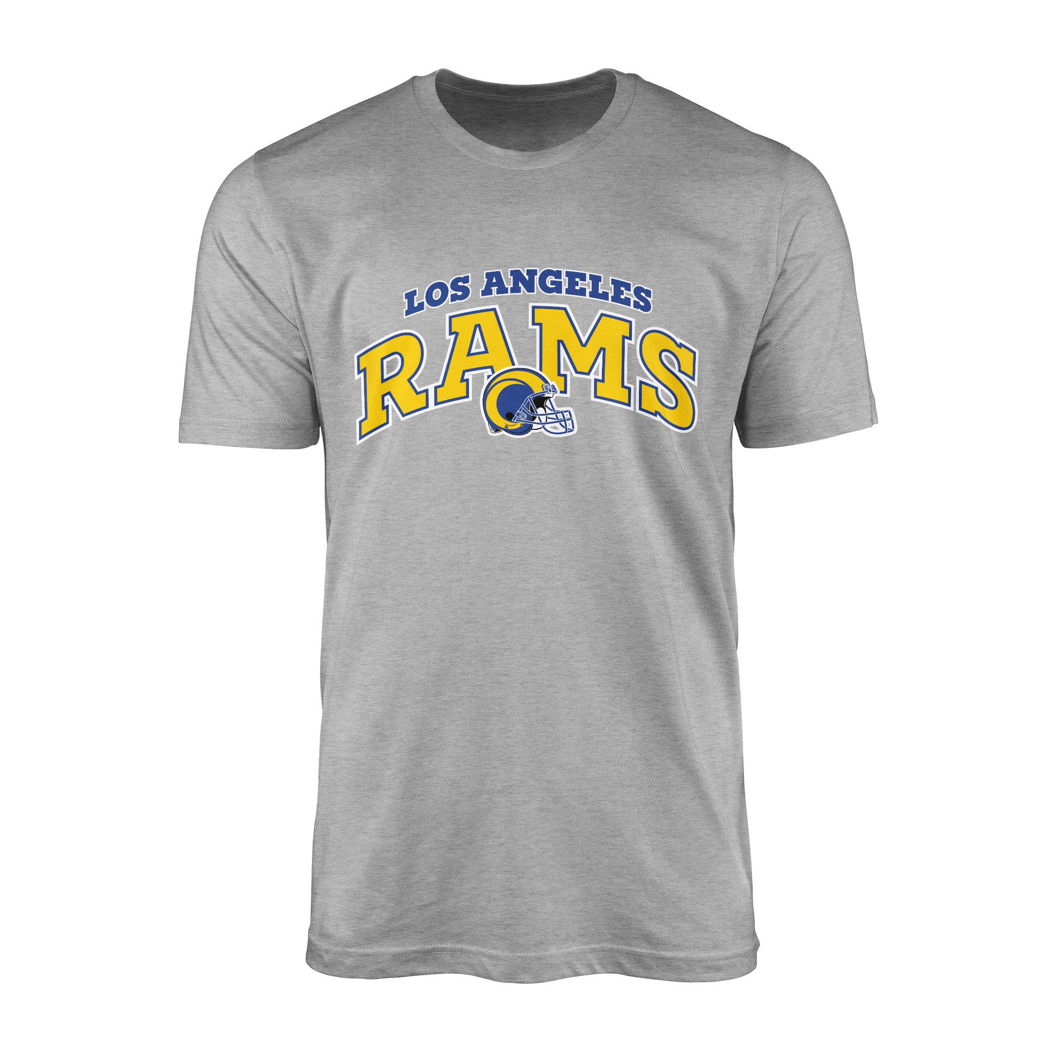 Los Angeles RAMS Arch Tişört S - Gri