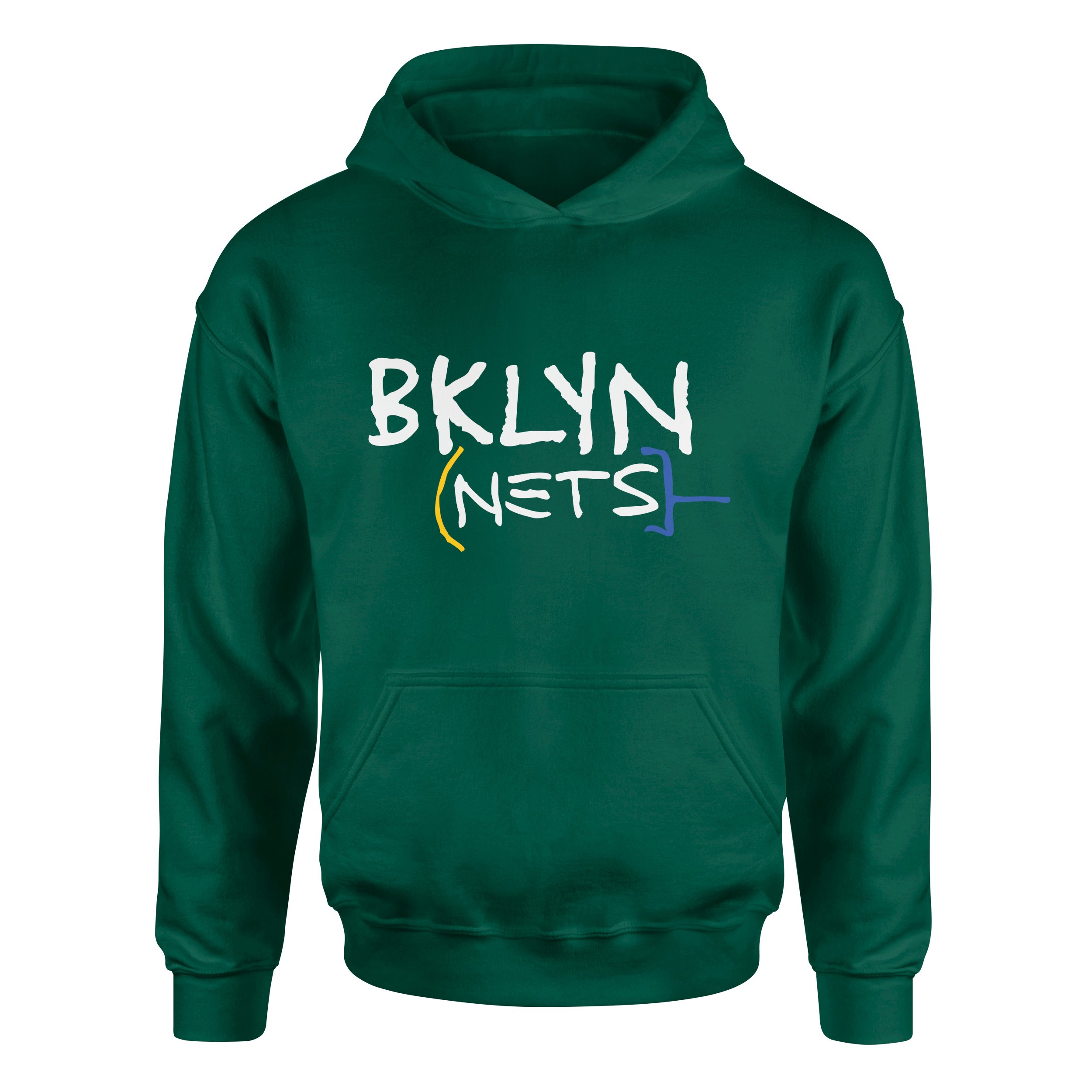 BKLYN Basquiat Hoodie S - Nefti Yeşili