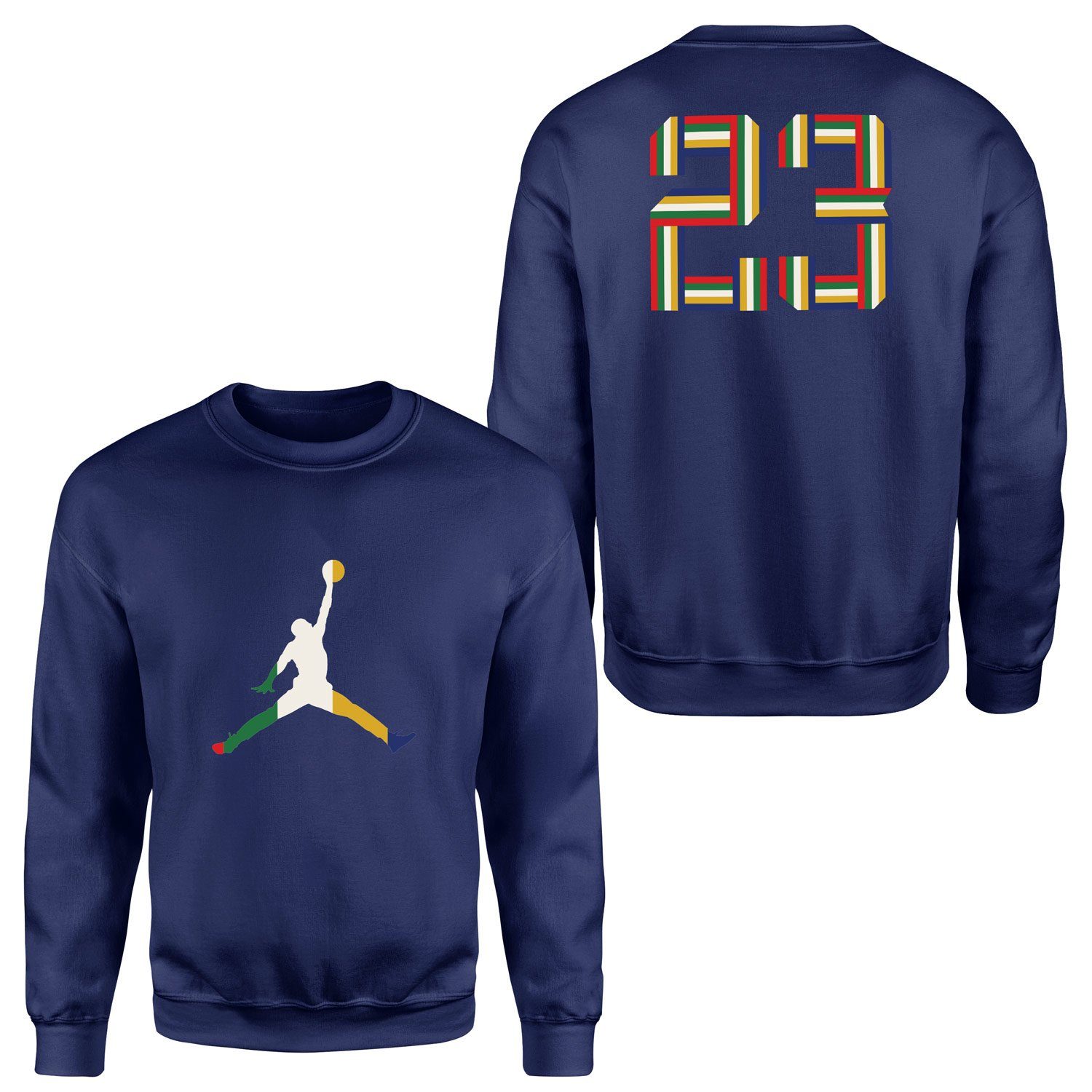 Air Jordan 23 PRISM Sweatshirt M - Lacivert