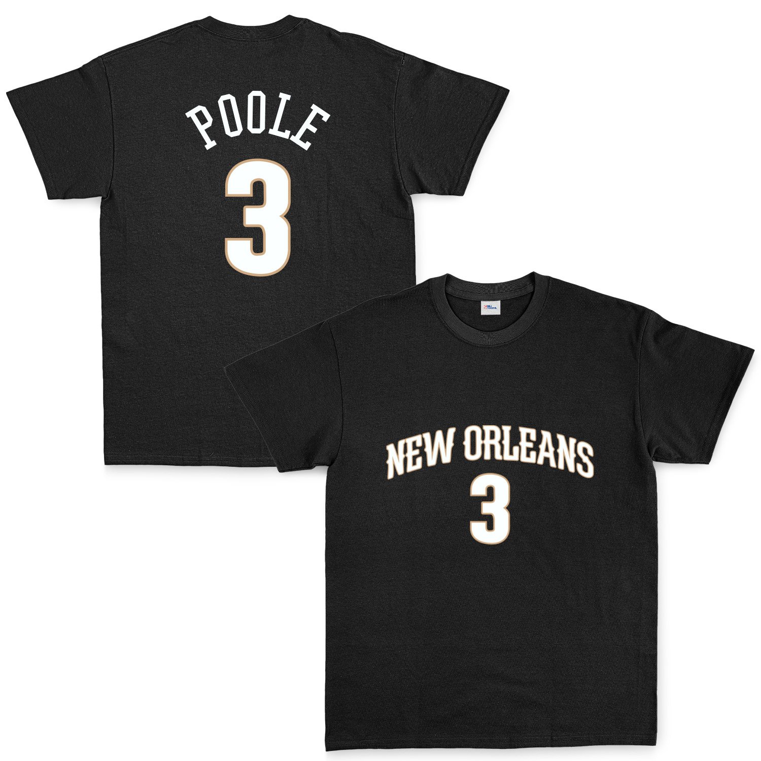 Jordan Poole New Orleans Forma Tişört L - Siyah