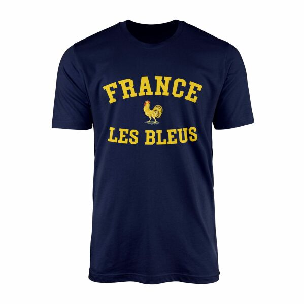 Les Bleus | Fransa G Tişört XL - İndigo Mavisi