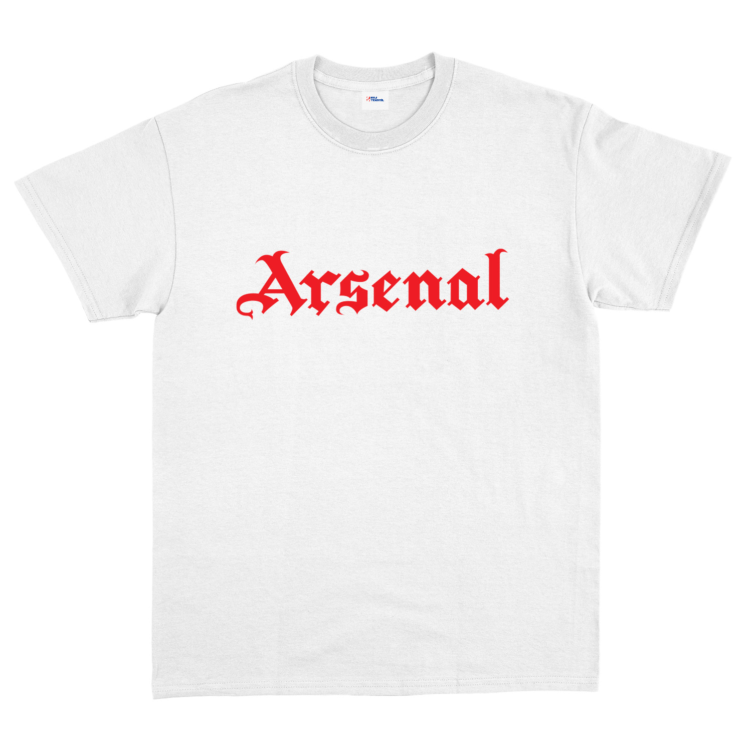 Arsenal Black Letters R Tişört M - Beyaz