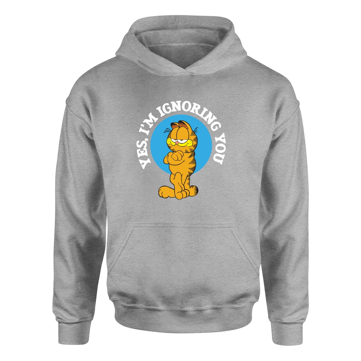 Yes, I’m Ignoring You | Garfield Hoodie L - Gri