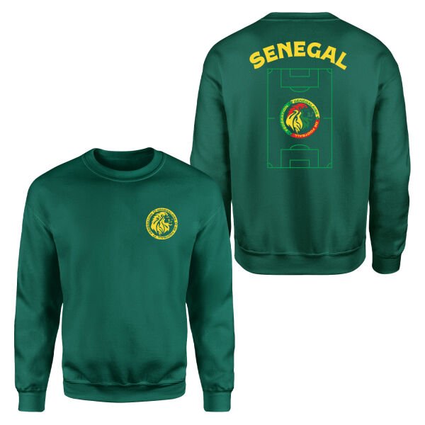 Senegal Dünya Kupası 2026 Sweatshirt L - Nefti Yeşili