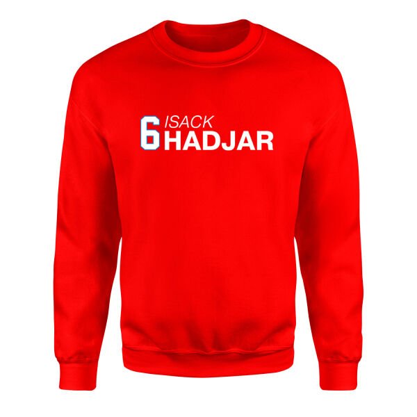 Isack Hadjar 6 Sweatshirt XL - Kırmızı