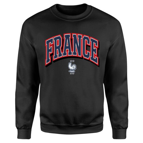 Fransa 2026 Varsity Sweatshirt M - Siyah