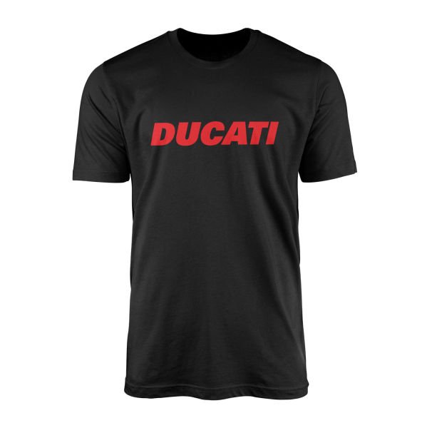 Ducati Red Tişört L - Siyah