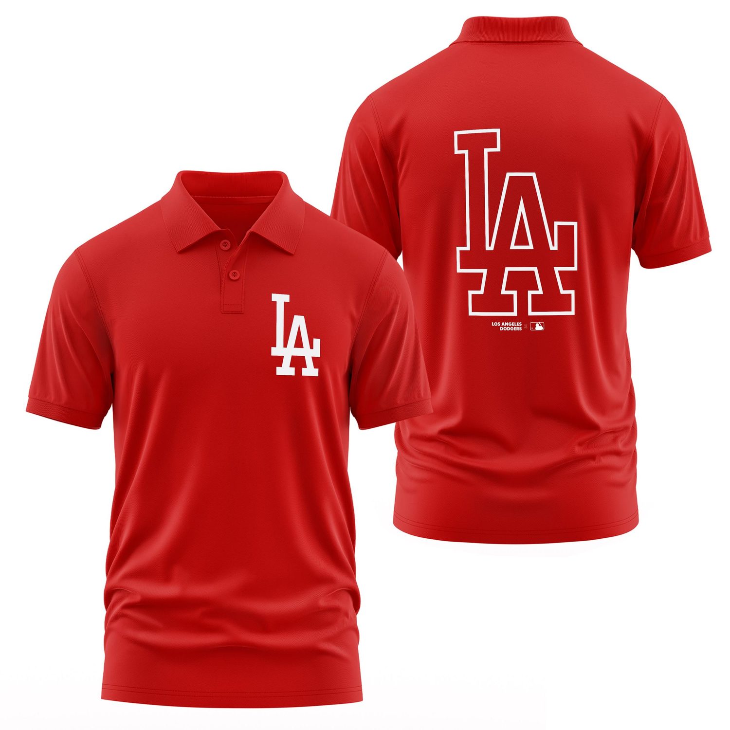 Los Angeles Dodgers MLB Edition Polo Tişört XL - Kırmızı