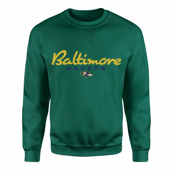 Baltimore Ravens Charm City Sweatshirt M - Nefti Yeşili