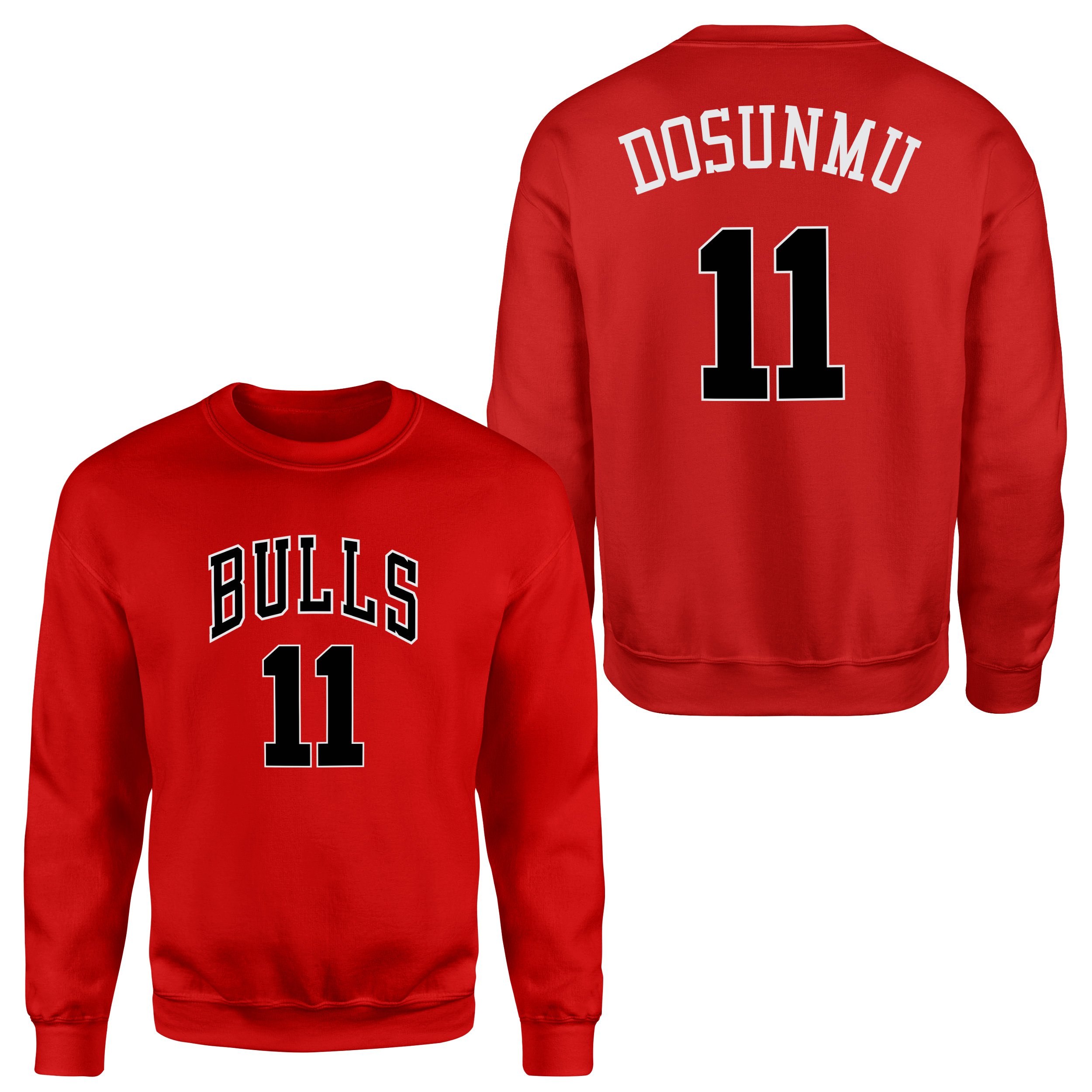Ayo Dosunmu Forma Sweatshirt XL - Kırmızı