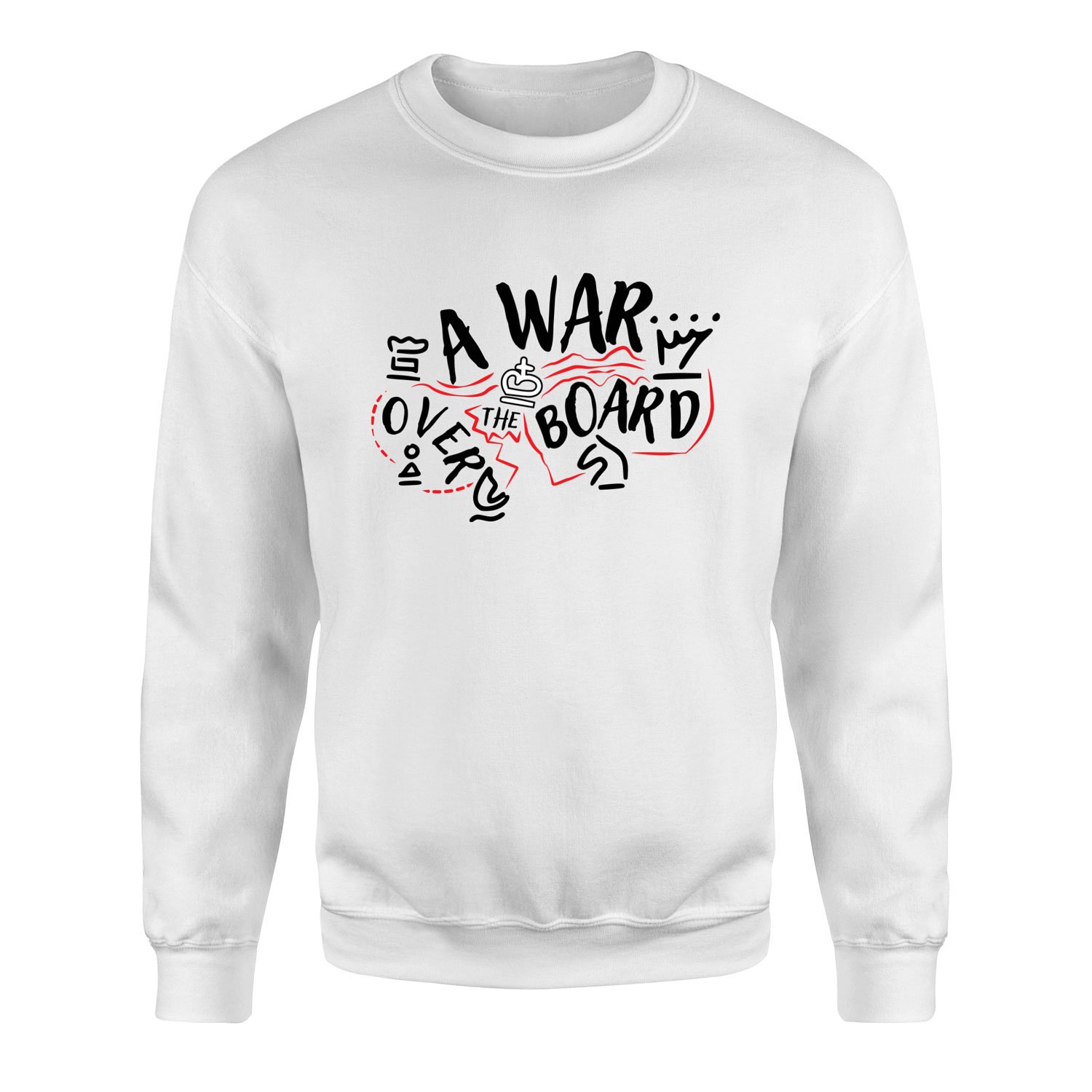 A War Over The Board Blacks Sweatshirt