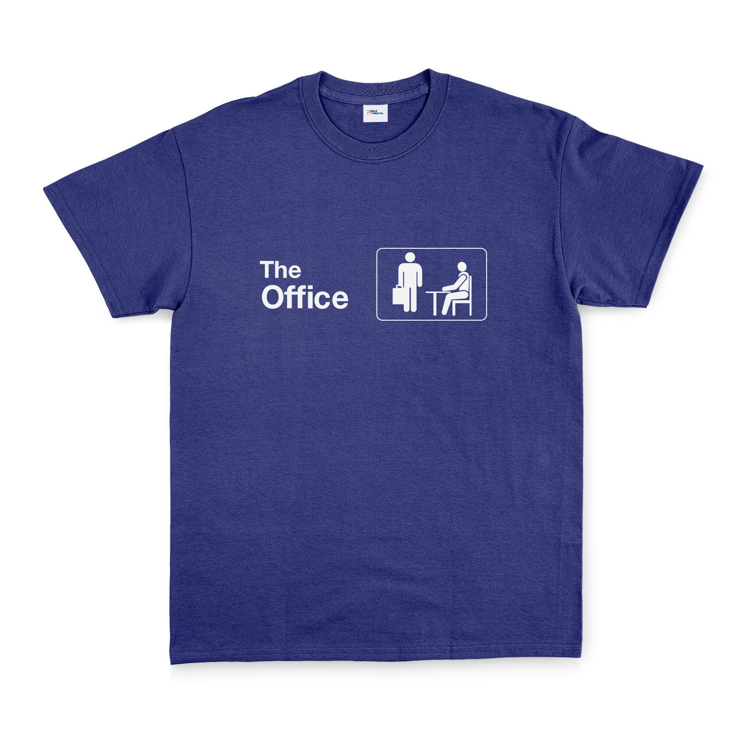 The Office Tişört L - İndigo Mavisi | OUTLET