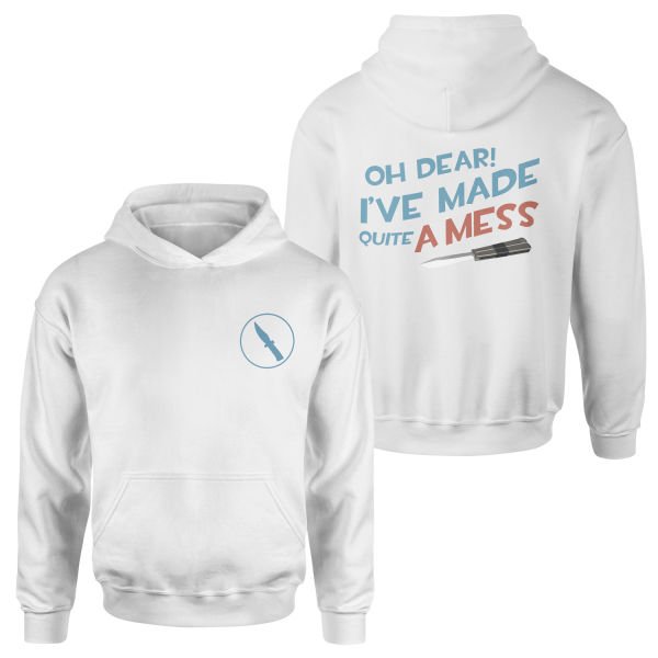 The Spy Edition | Team Fortress 2 Hoodie L - Beyaz