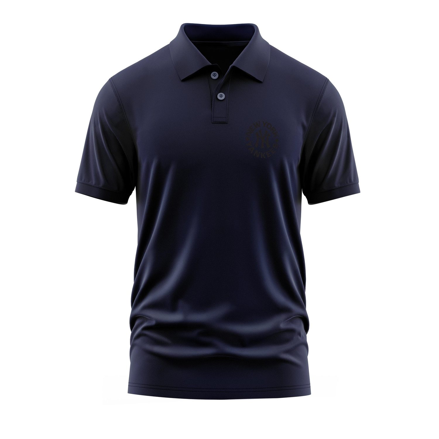 New York Yankees Heritage Polo Tişört S - İndigo Mavisi