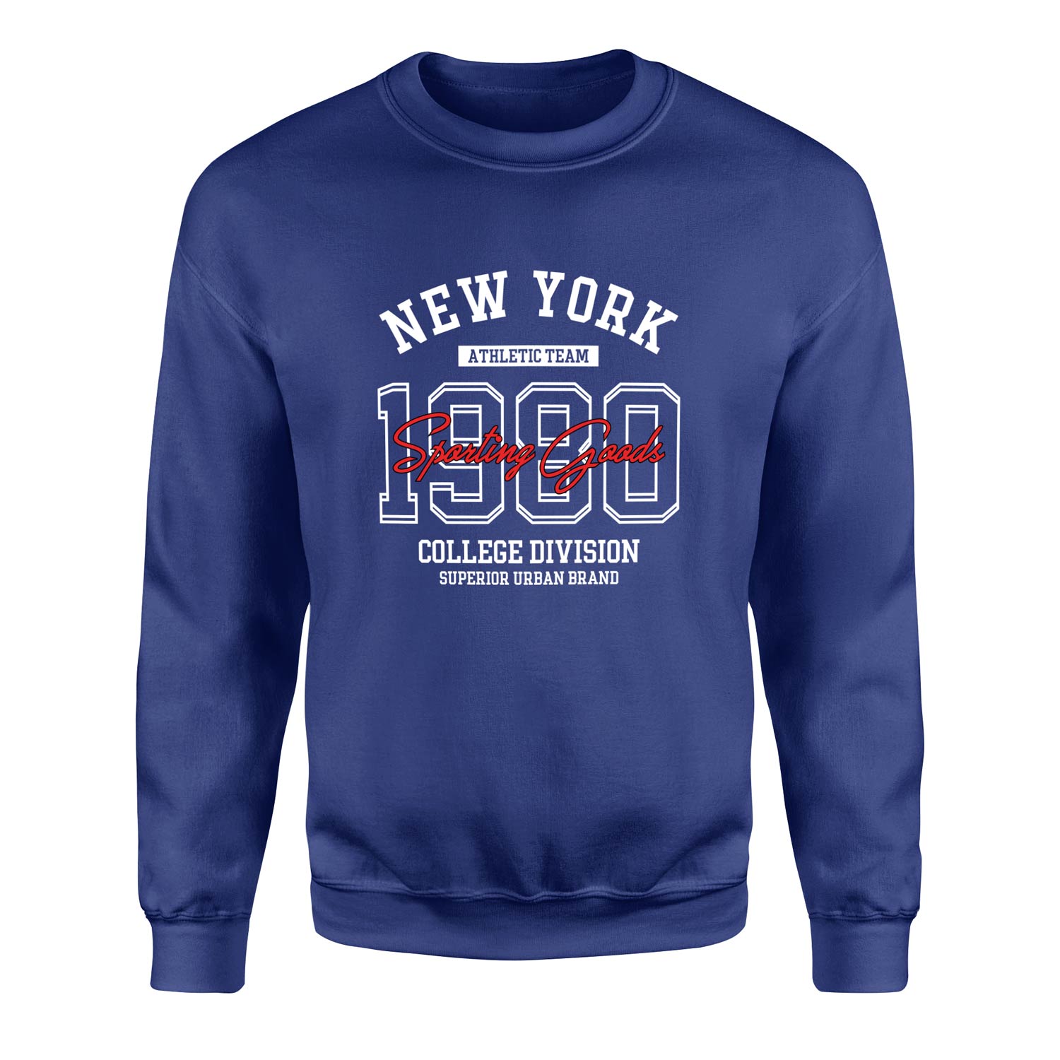NY Athletic Team SG Sweatshirt M - İndigo Mavisi