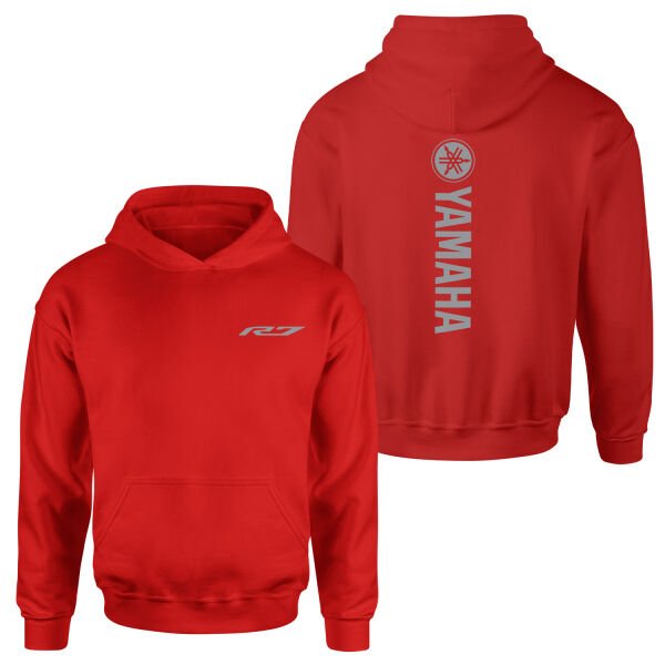 Yamaha R7 Hoodie L - Kırmızı