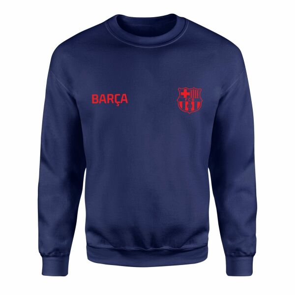 BARÇA Sweatshirt XL - İndigo Mavisi
