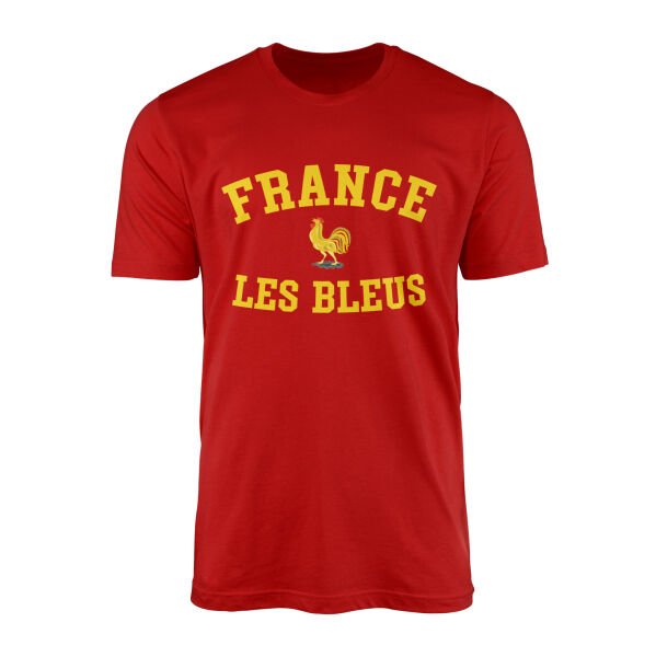 Les Bleus | Fransa G Tişört XL - Kırmızı