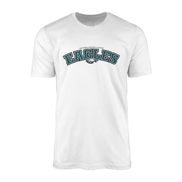 Philadelphia Eagles NFL Tişört L - Beyaz