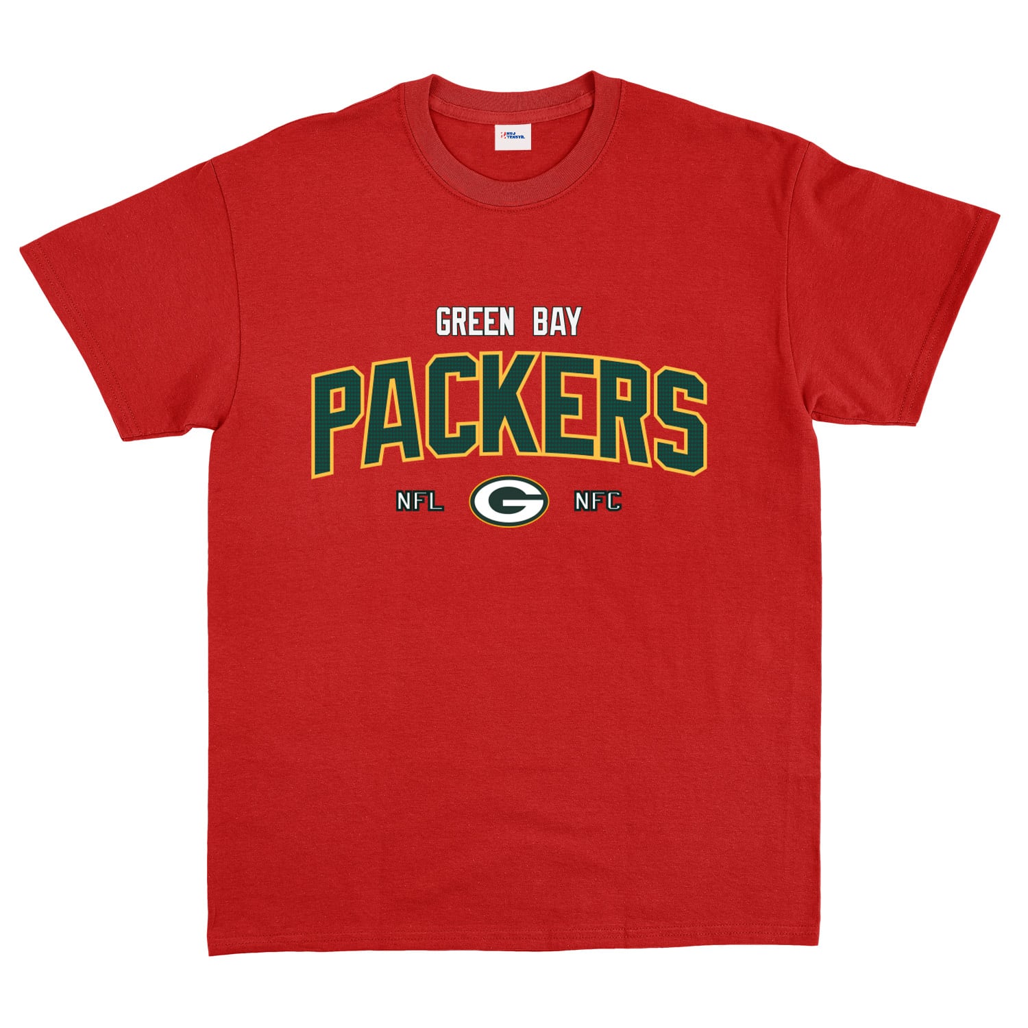 Green Bay Packers NFC Tişört S - Kırmızı