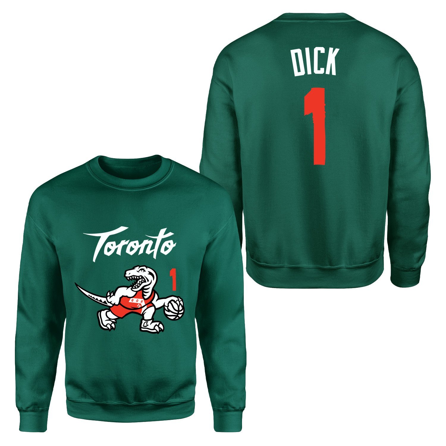 Gradey Dick 1 City Edition Raptors Sweatshirt