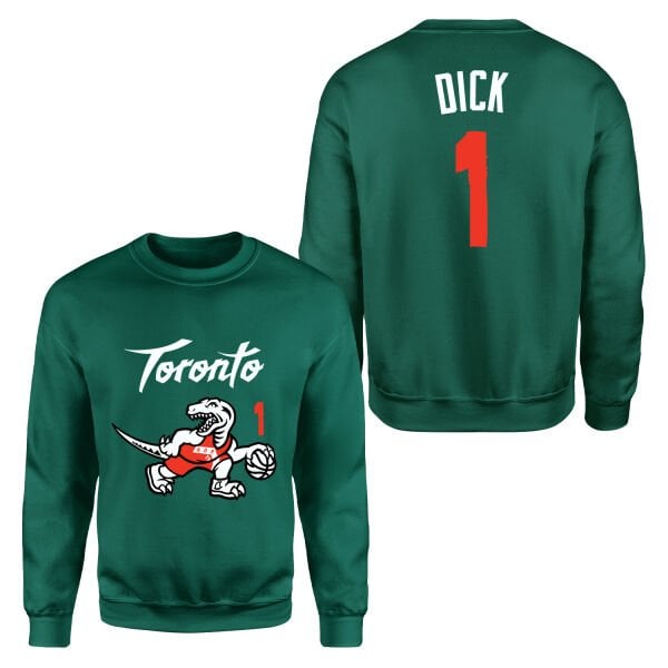 Gradey Dick 1 City Edition Raptors Sweatshirt