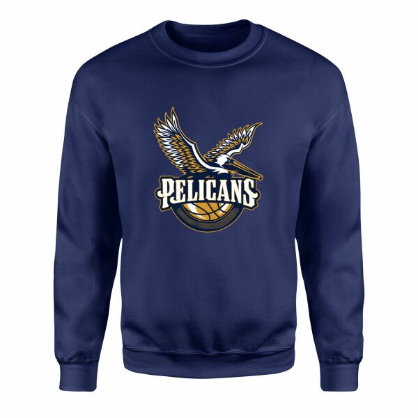 Pelicans Sweatshirt XXL - İndigo Mavisi