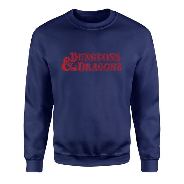 Dungeons & Dragons Sweatshirt S - Lacivert