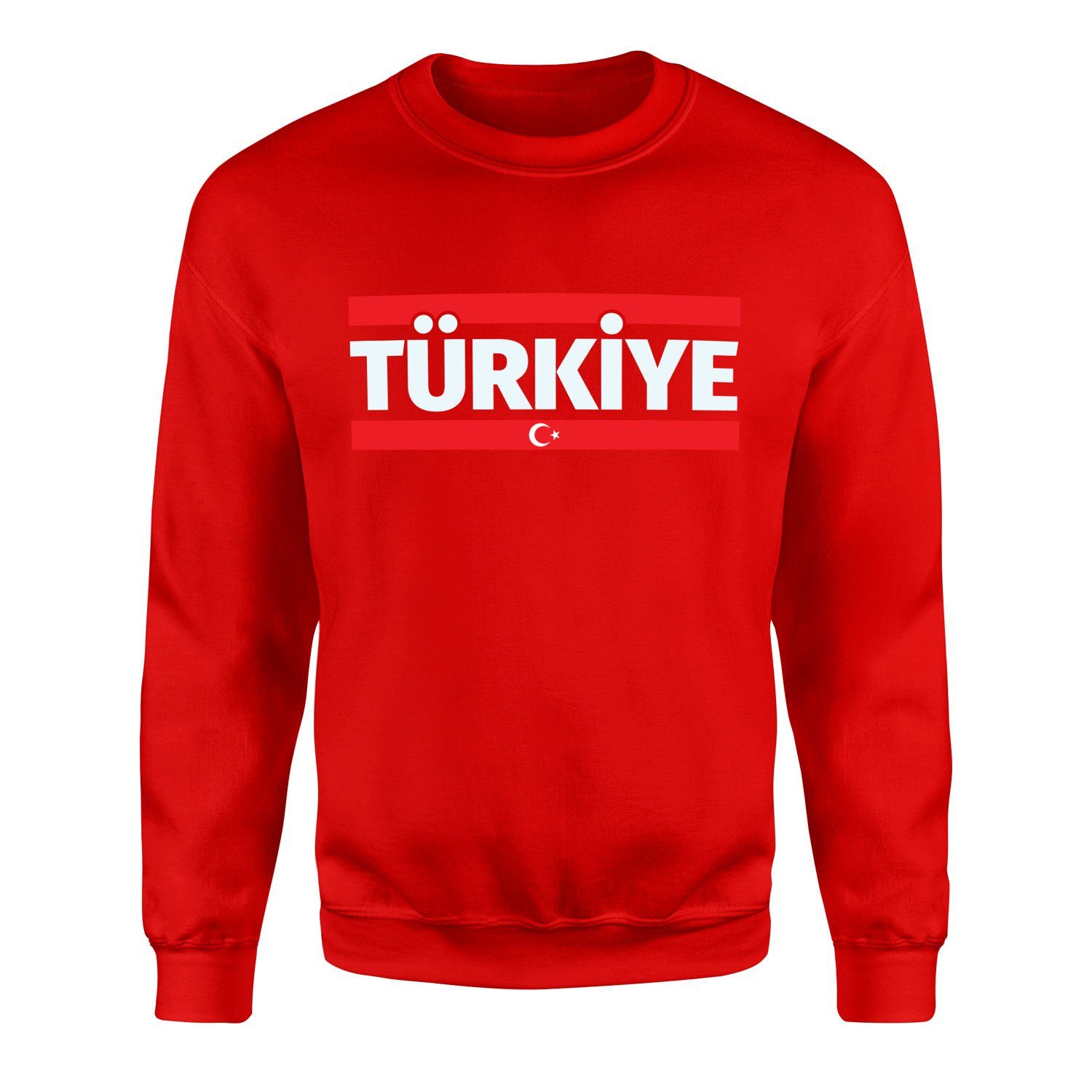 Türkiye Sweatshirt L - Kırmızı | OUTLET
