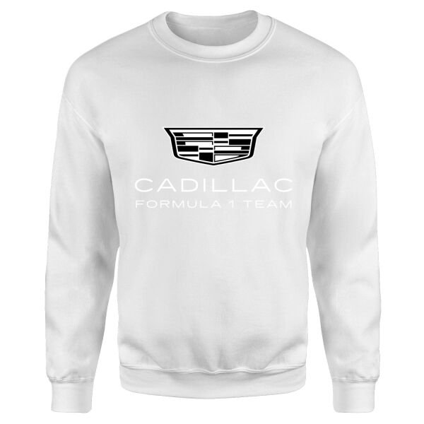 Cadillac Big Sweatshirt L - Beyaz
