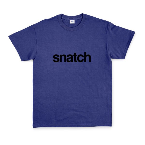 snatch. Tişört M - İndigo Mavisi