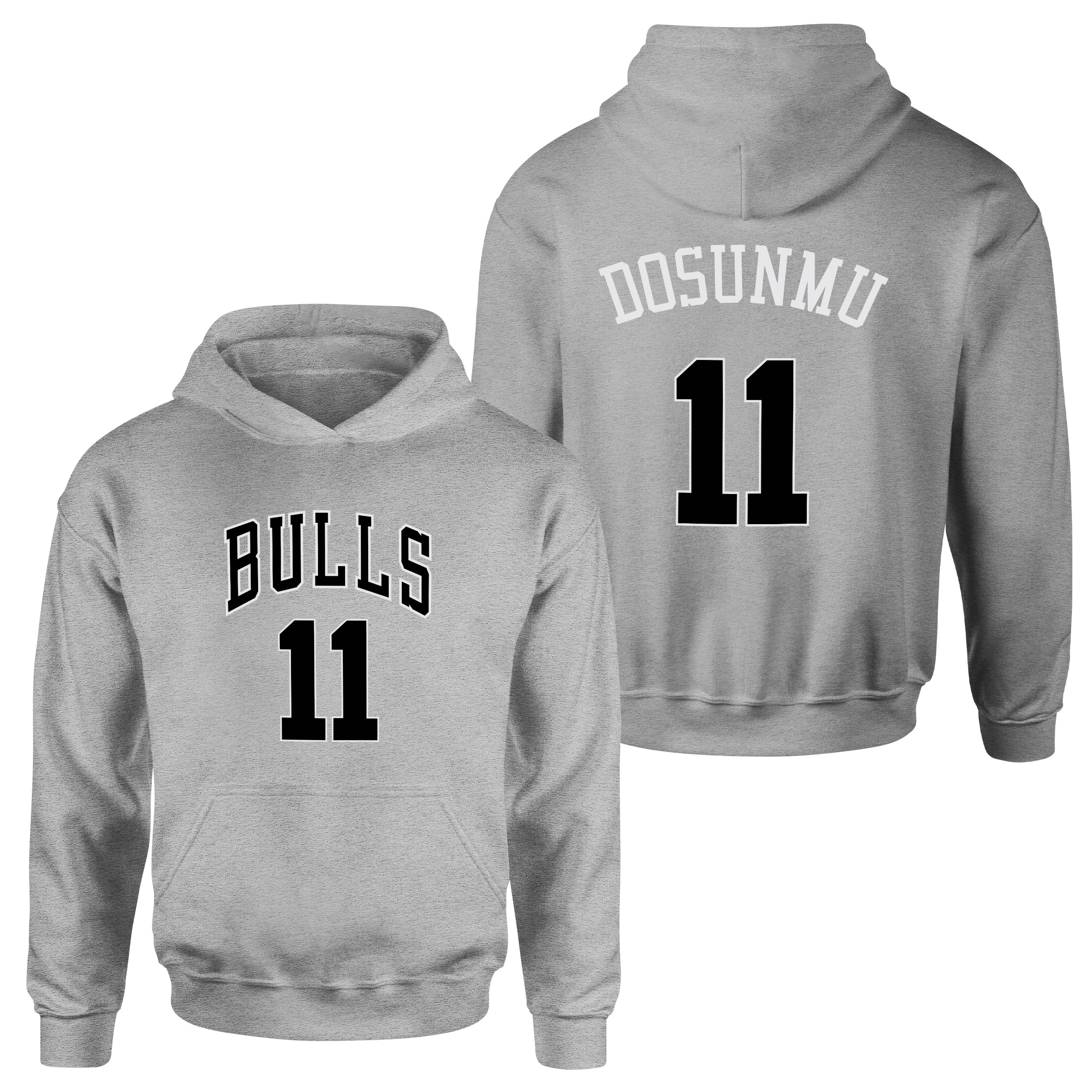 Ayo Dosunmu Forma Hoodie XXL - Gri