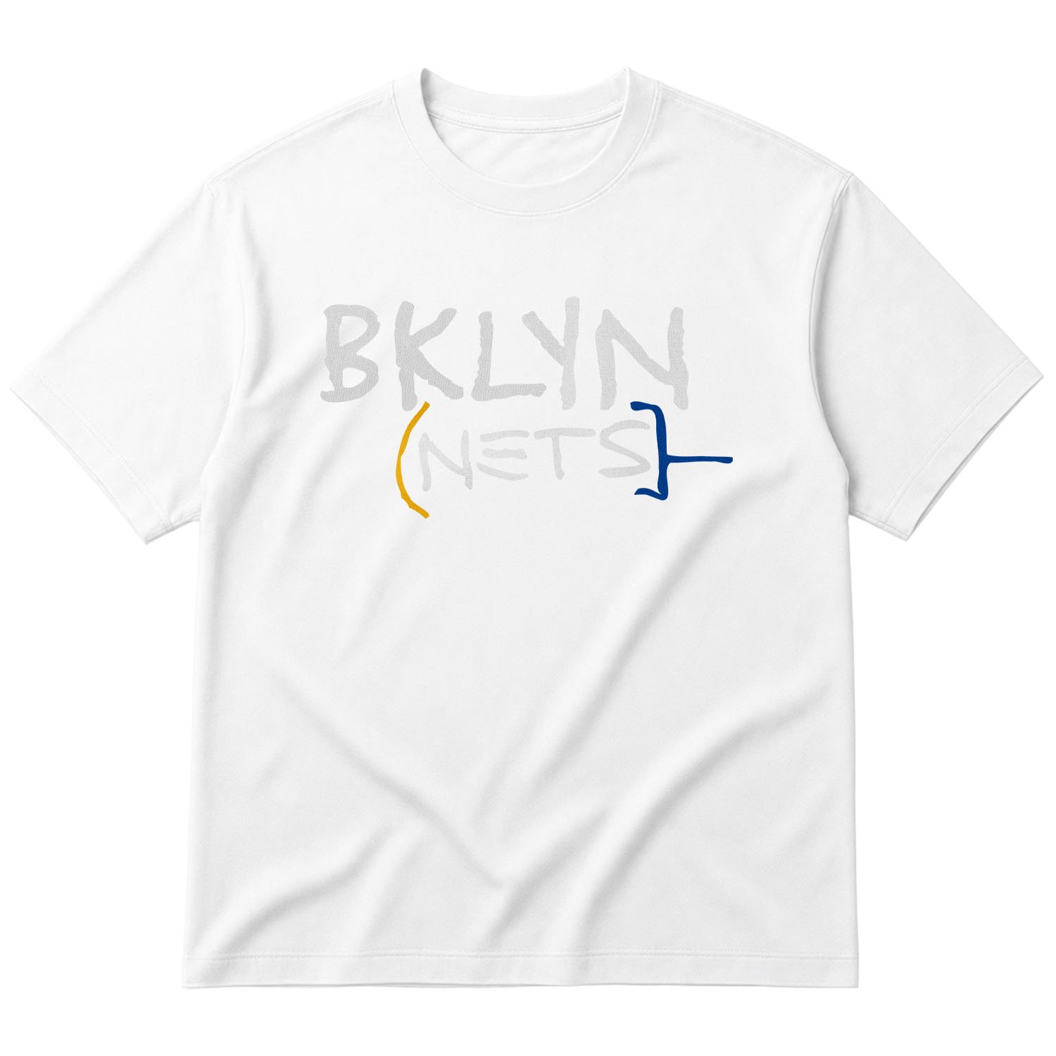 BKLYN Basquiat Oversize Tişört M - Beyaz