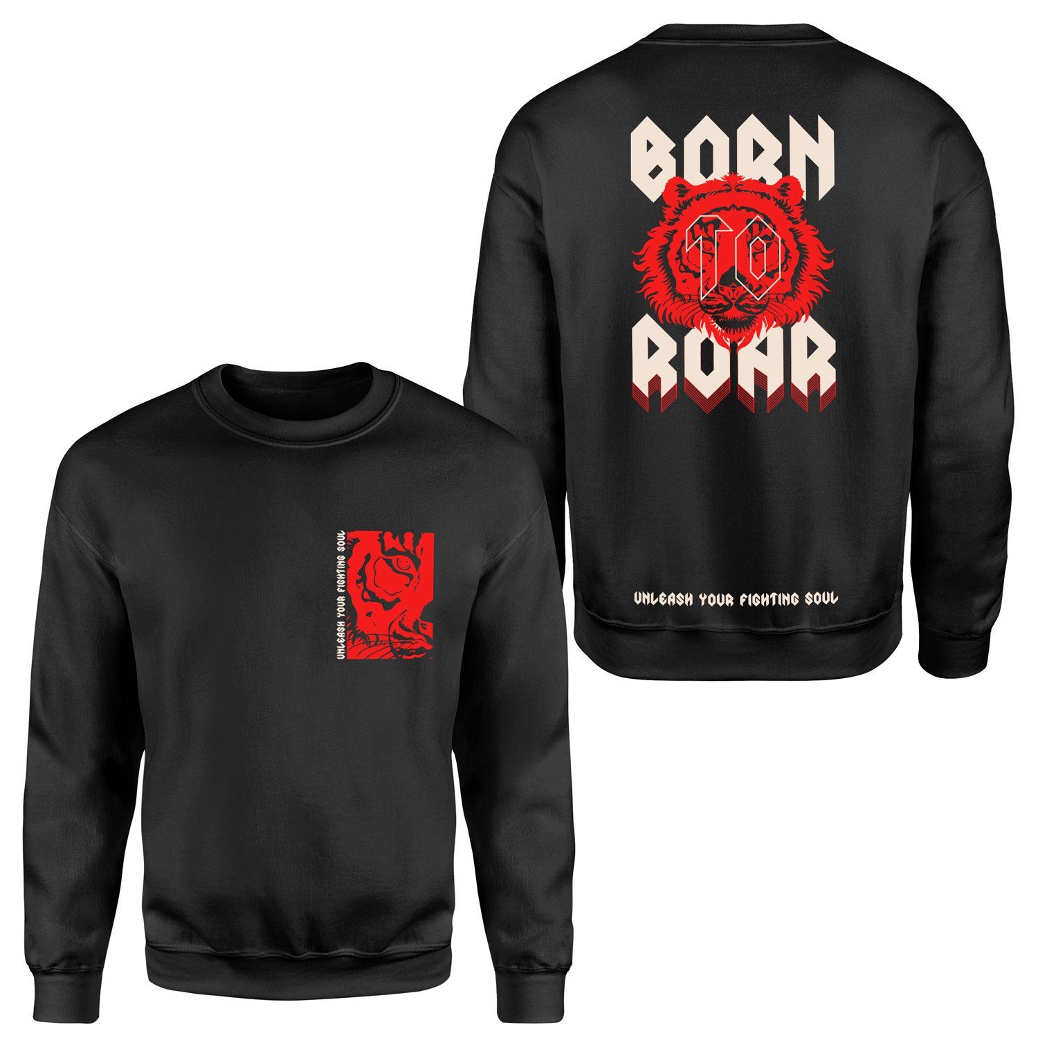 Unleash Your Fighting Soul | Tiger SE Sweatshirt XXL - Siyah