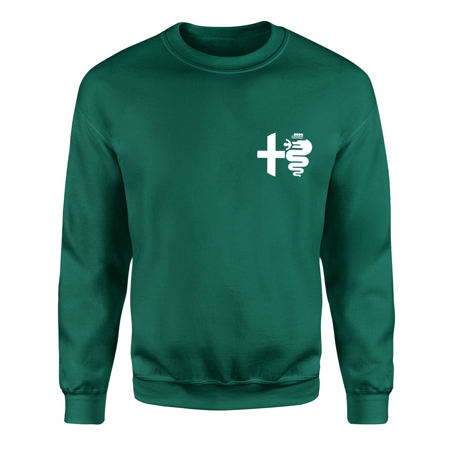 Alfa Romeo Classic Sweatshirt L - Nefti Yeşili | OUTLET