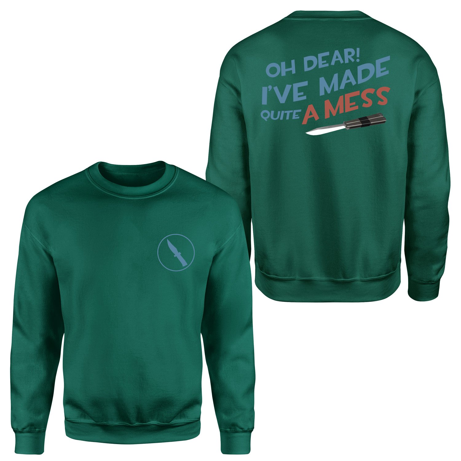 The Spy Edition | Team Fortress 2 Sweatshirt S - Nefti Yeşili