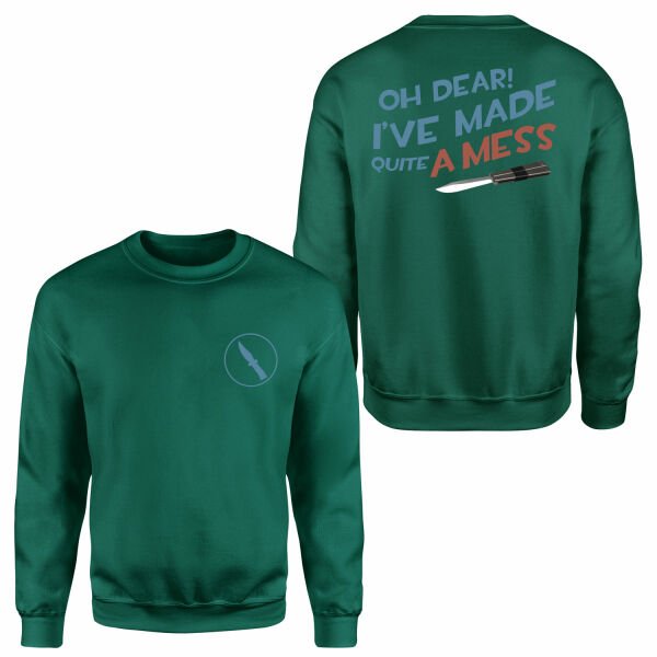 The Spy Edition | Team Fortress 2 Sweatshirt S - Nefti Yeşili